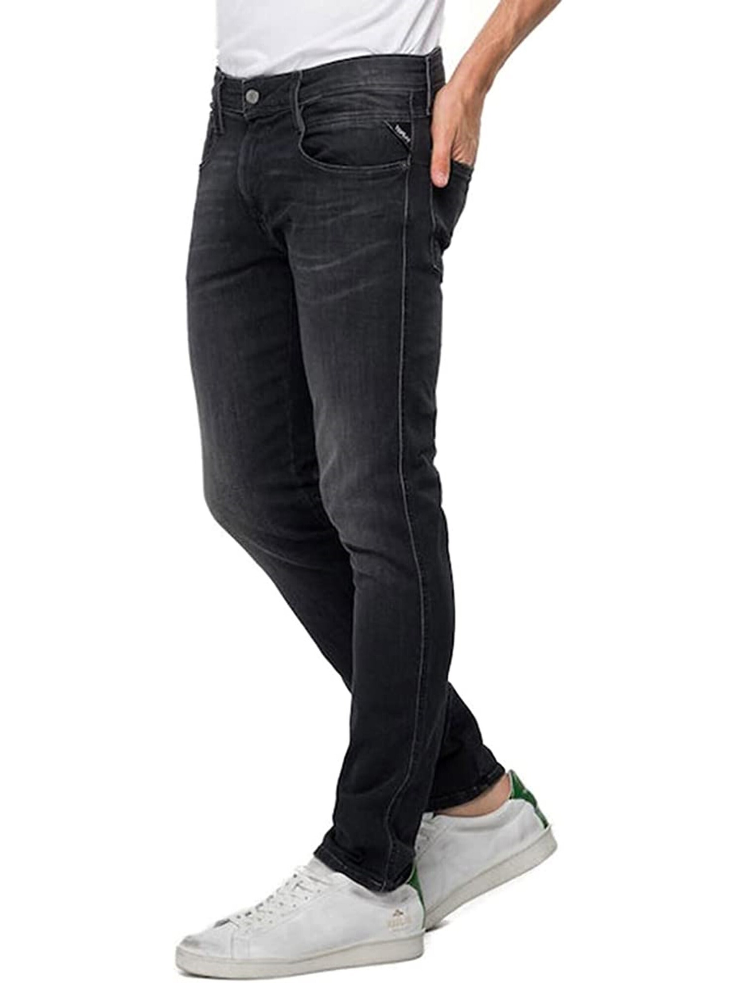 REPLAY Regular Jeans 'Anbass' in Grey