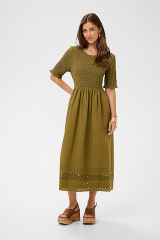 Cream Kjole 'CRJana' i grøn: forside