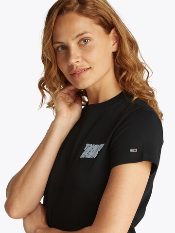 Tommy Jeans Tričko – černá