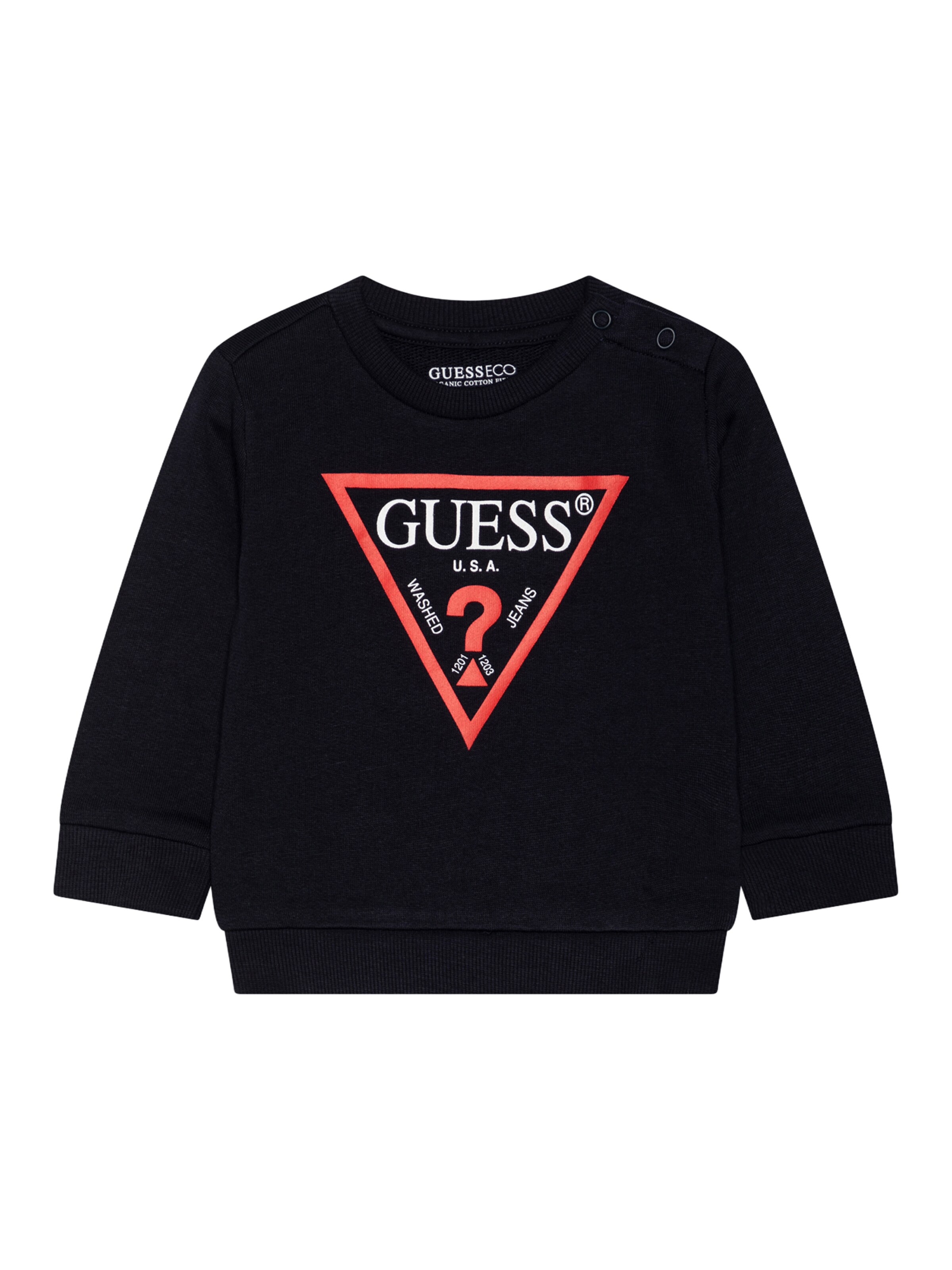 GUESS KIDS Sweatshirt in Blau: Vorderseite
