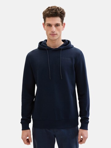 TOM TAILOR Sweatshirt in Blauw: voorkant