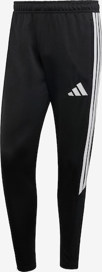 S/įprastas ilgis dydžio Sportinės kelnės 'Tiro 26 League' iš ADIDAS PERFORMANCE, spalva – juoda / balta, Prekių apžvalga