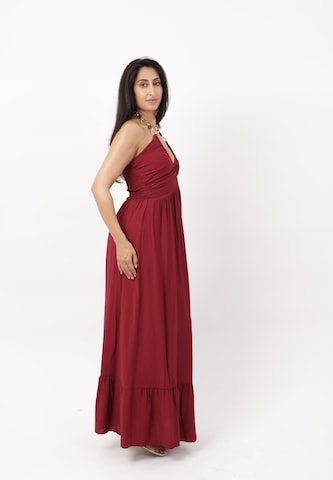 Elara Dress in Red