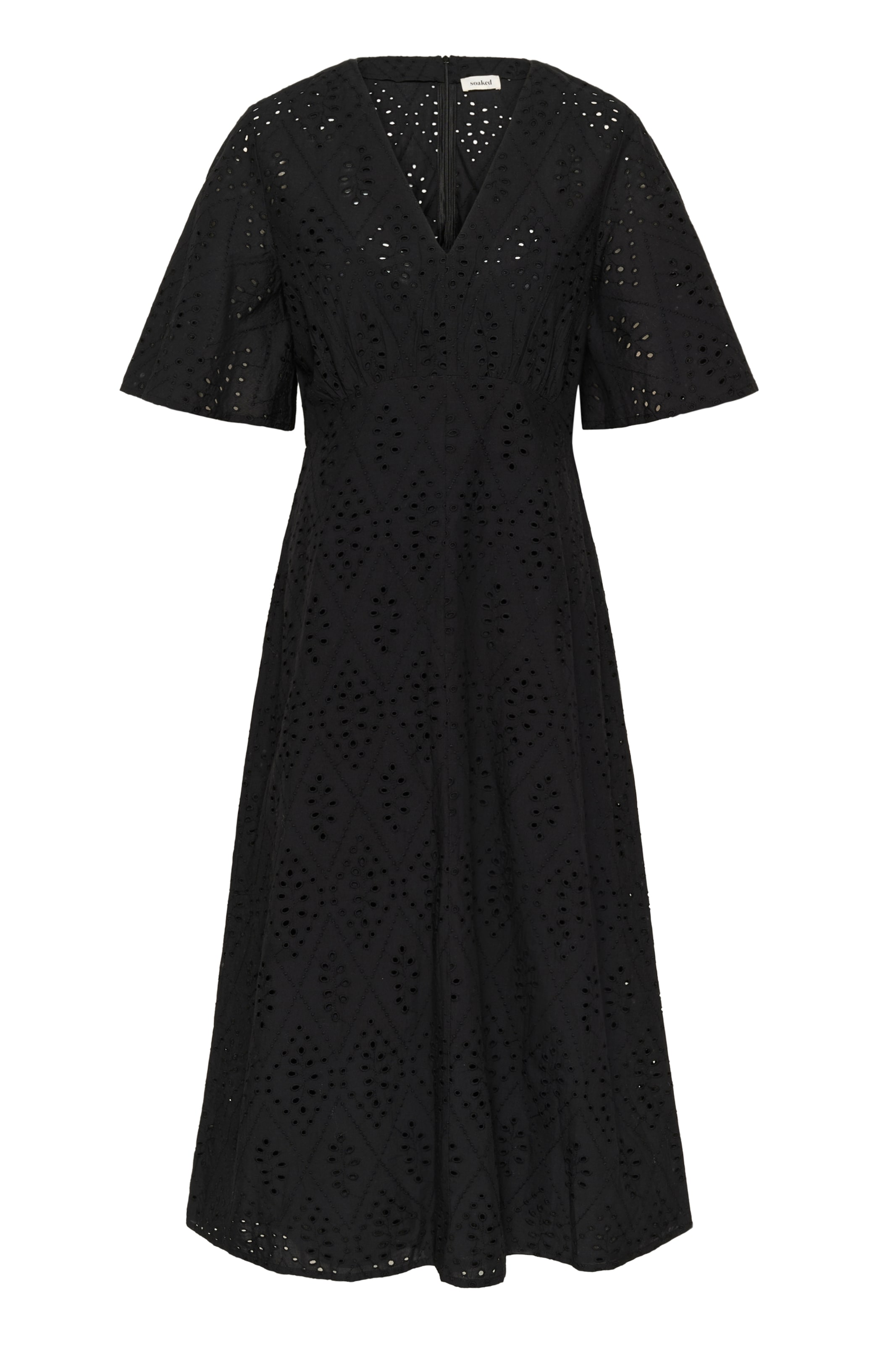 SOAKED IN LUXURY Kjole 'Joella' i sort: forside