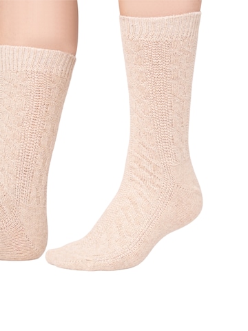 HomeOfSocks Socks 'HOS705' in Beige