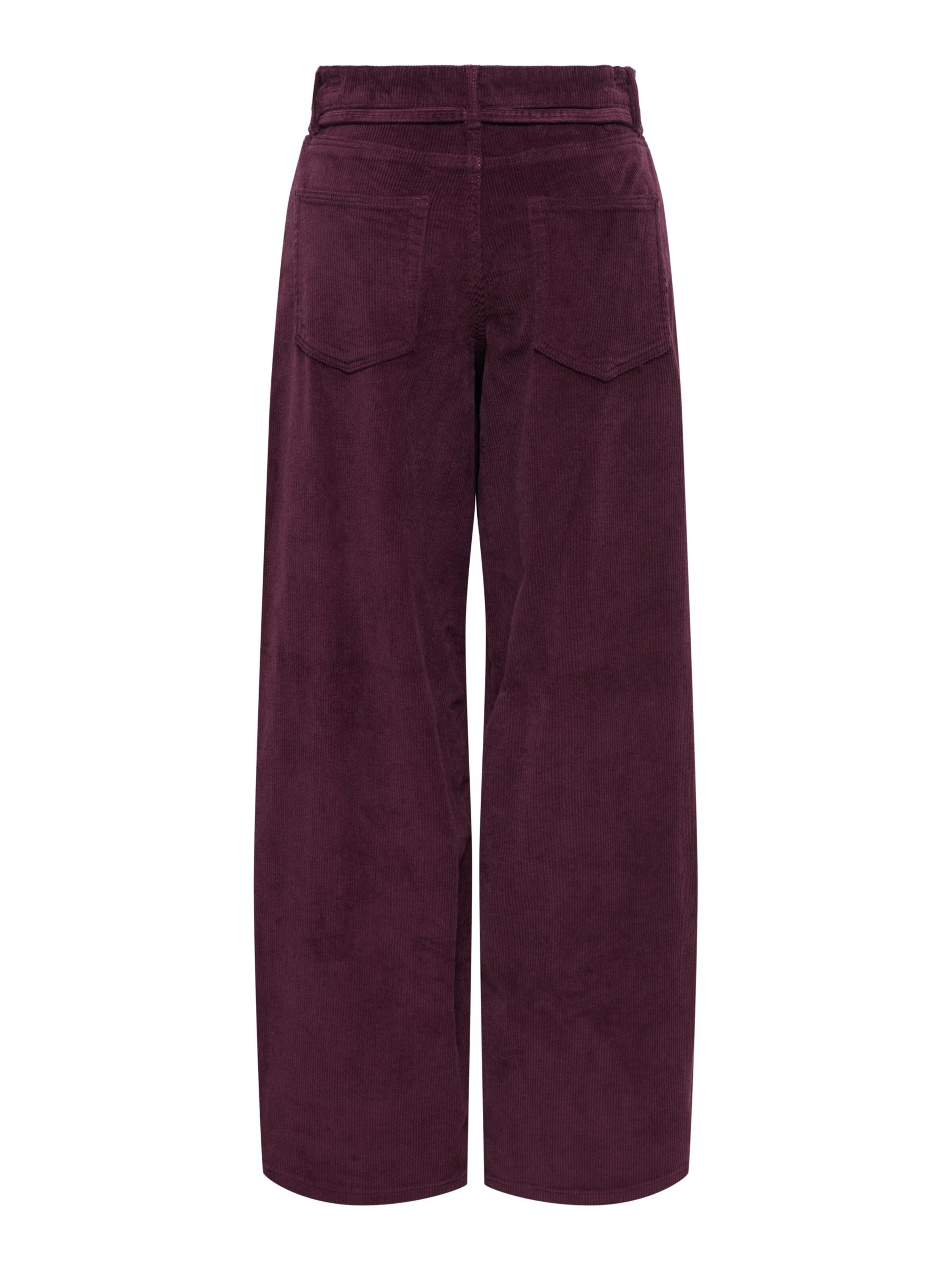 ONLY Loose fit Pants 'ONLGianna-Global' in Purple