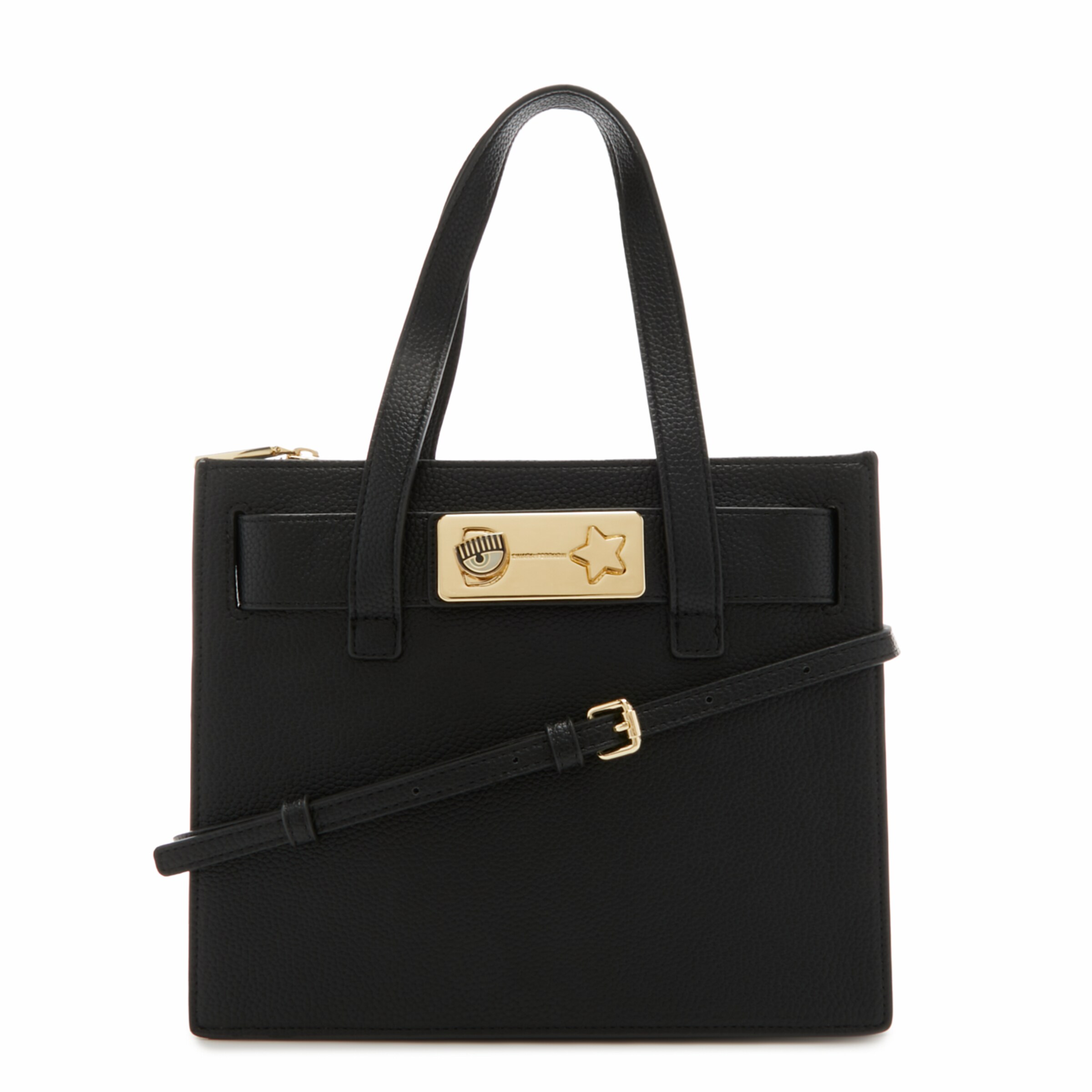 Chiara Ferragni Crossbody bag in Black: front