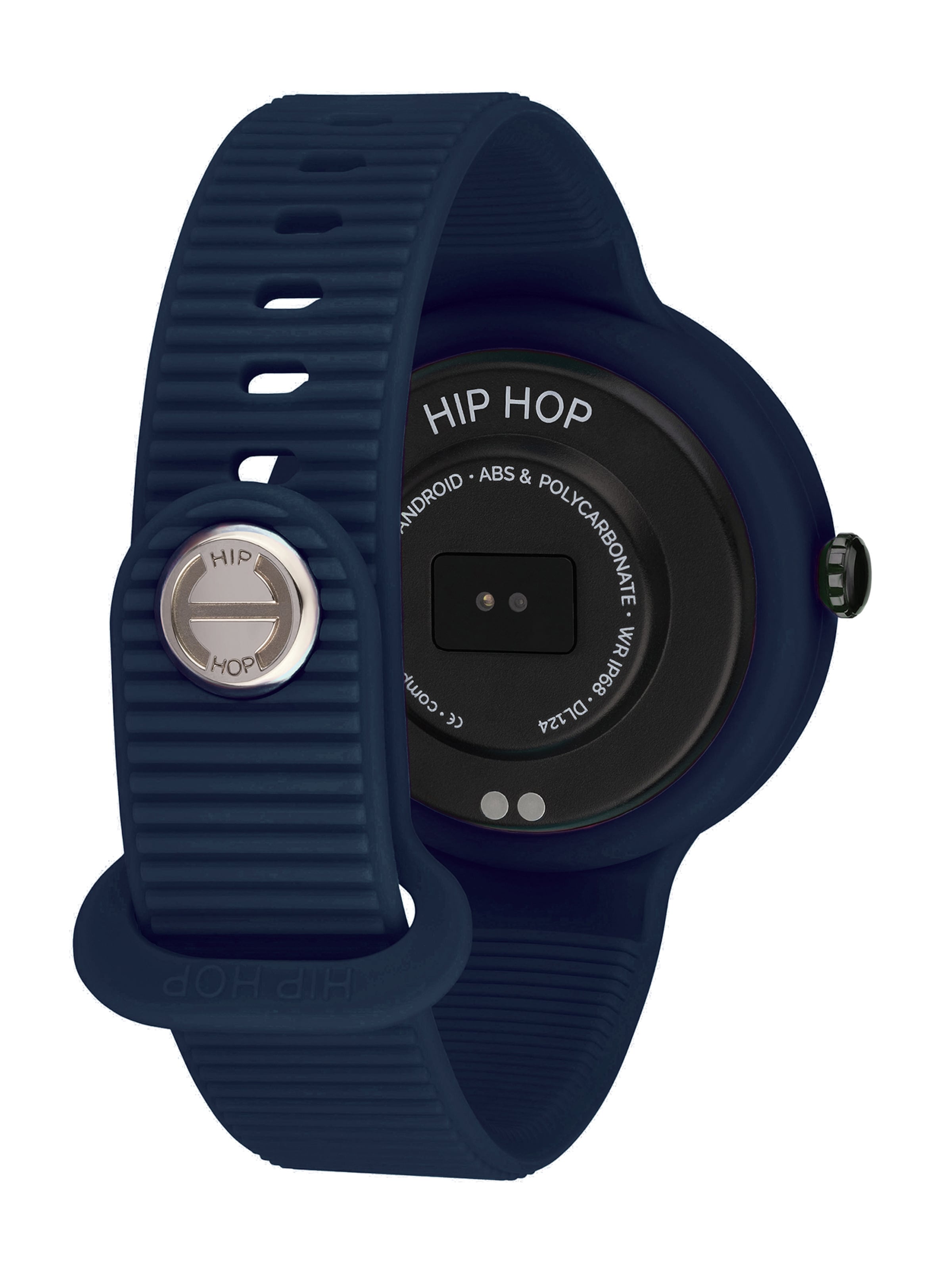 Orologio digitale di Hip Hop in blu