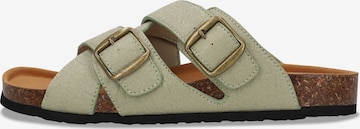 nae Vegan Shoes Sandalen 'Samet' in Grün: Vorderseite