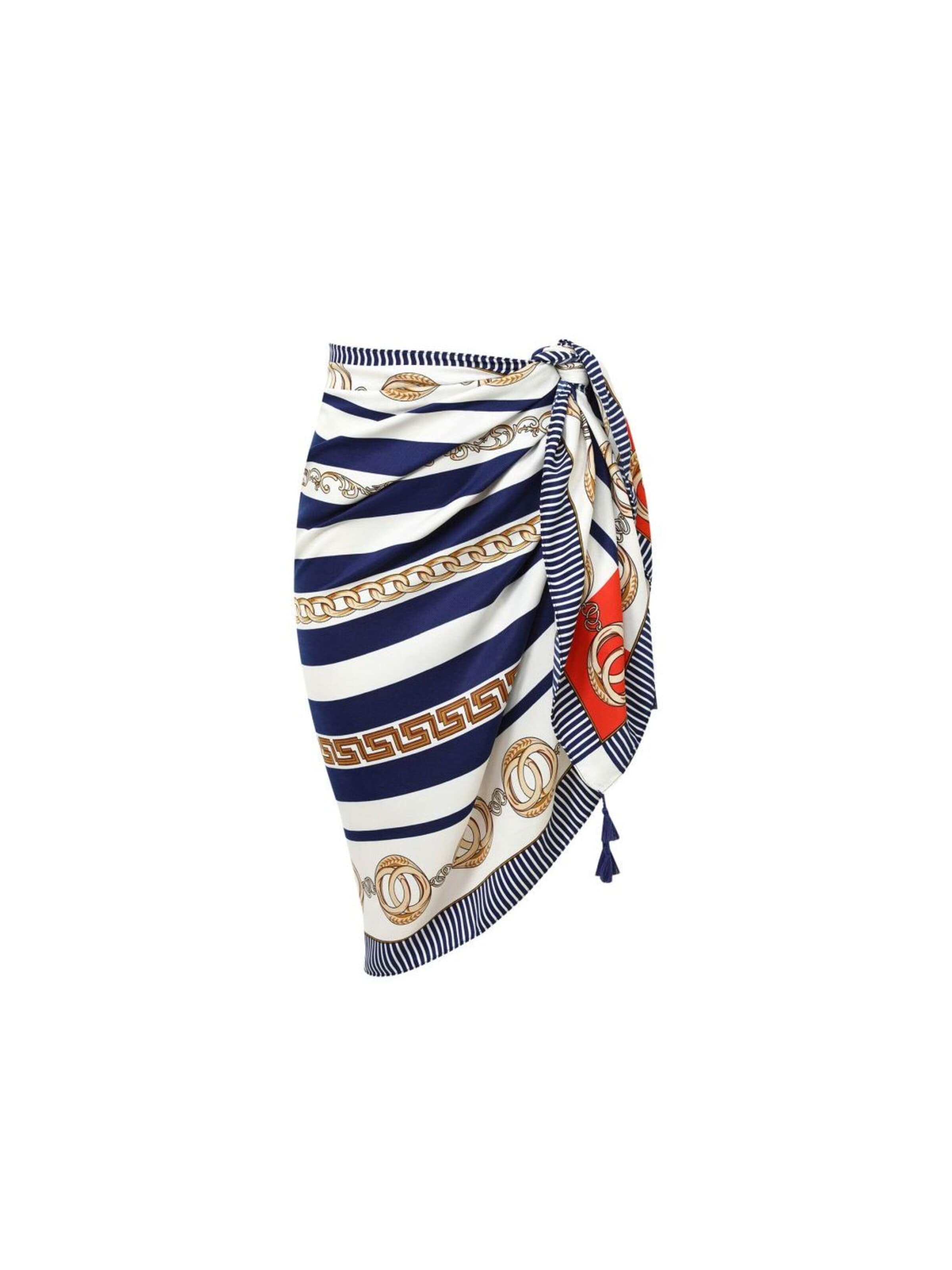 alberto cabale Rok 'FERRUCIA' in Blauw: voorkant