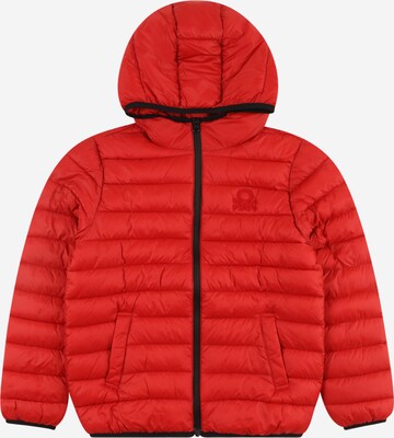 Veste mi-saison UNITED COLORS OF BENETTON en rouge : devant