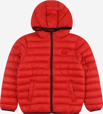 UNITED COLORS OF BENETTON Jacke in Rot: predná strana