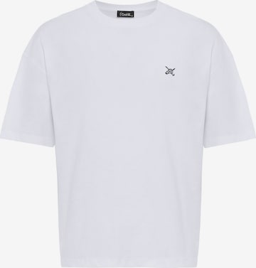 T-Shirt Cool Hill en blanc : devant