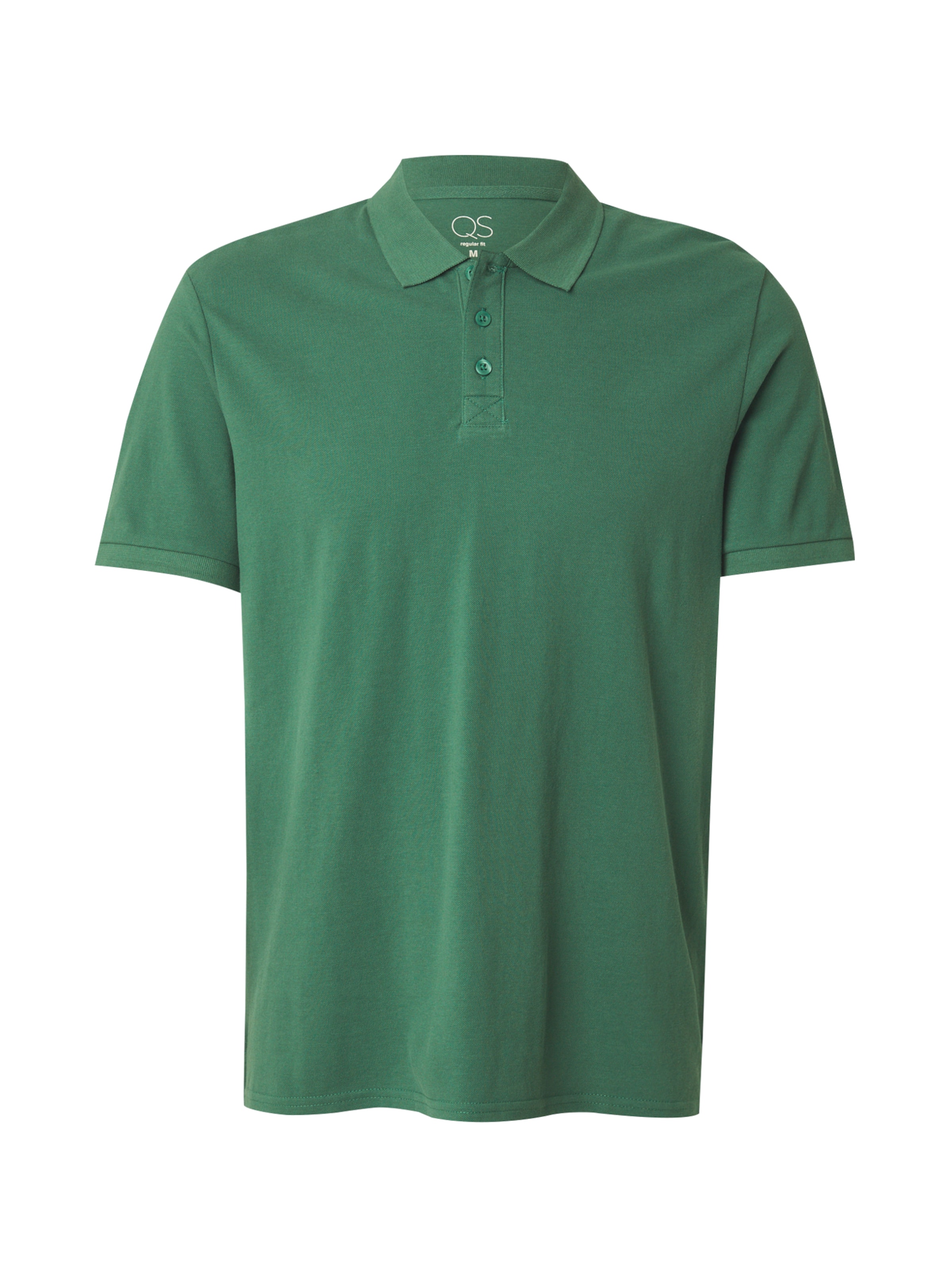 T-Shirt QS en vert : devant