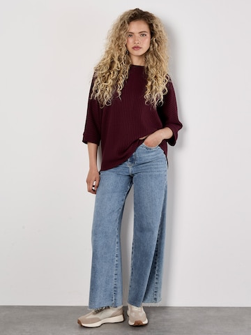 Pull-over Apricot en rouge