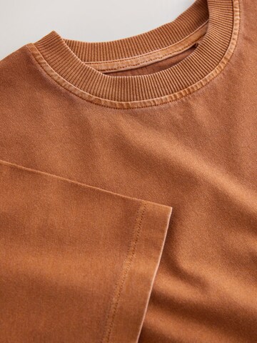 T-Shirt Next en marron