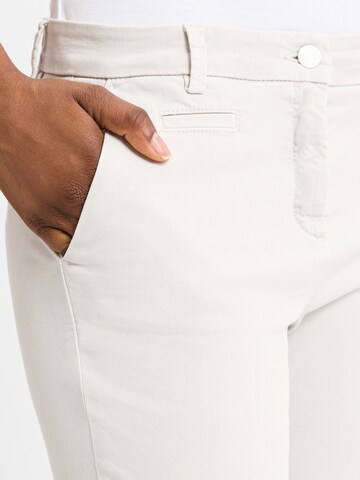 Regular Pantalon à pince 'Stella' Cambio en beige