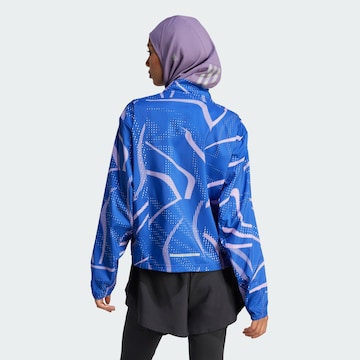ADIDAS PERFORMANCE Athletic Jacket ' Break the Norm ' in Blue