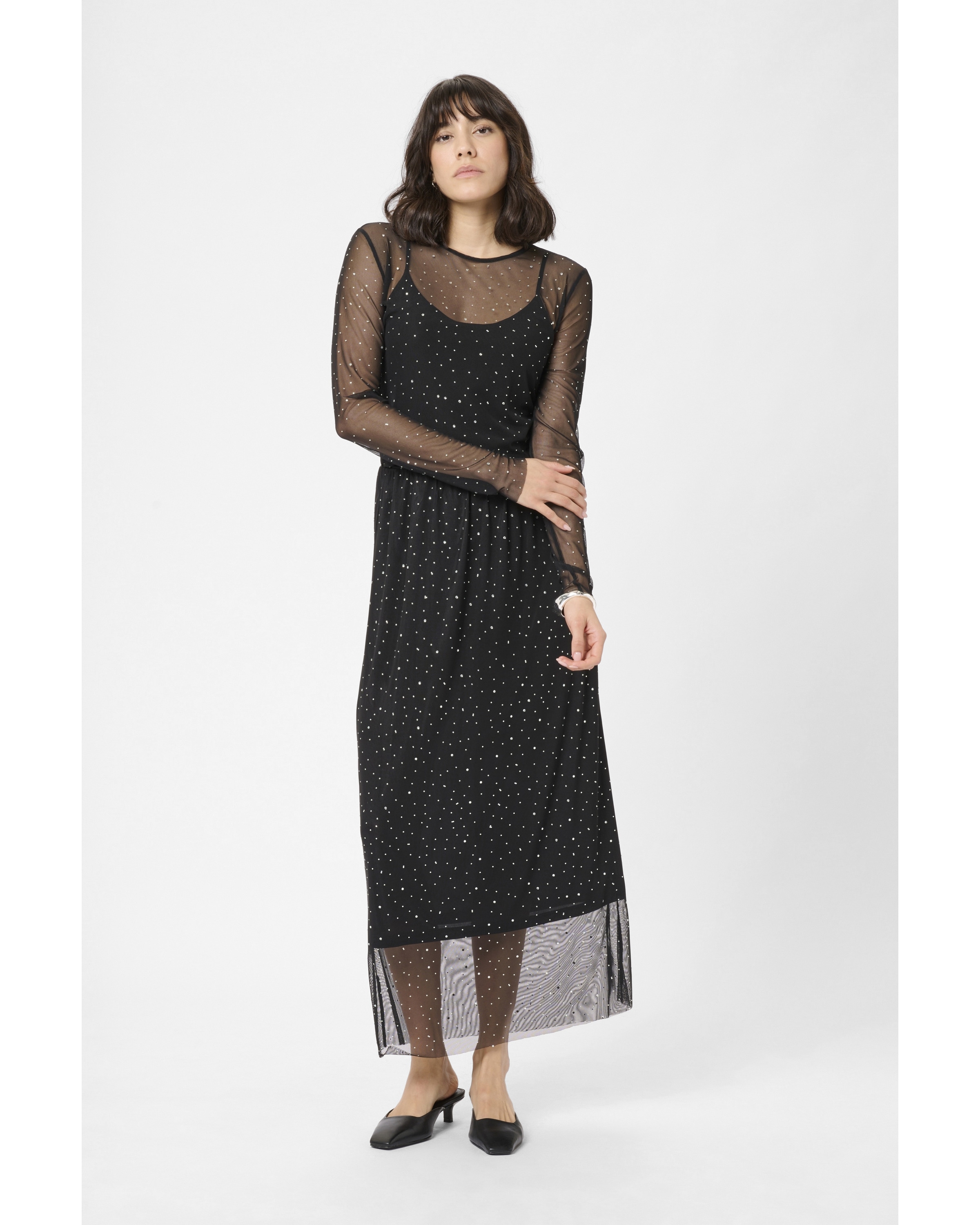 Kaffe Bluse 'KAStinna' in Schwarz