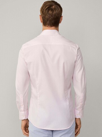 Coupe regular Chemise business Hackett London en rose