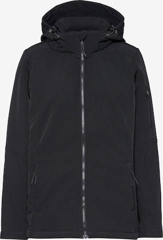 MCKINLEY Funktionsjacke 'Kadino II' in Schwarz: Vorderseite