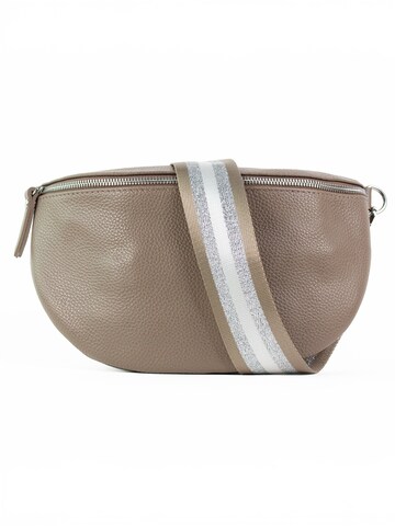 Sacs banane 'CHIARA large' lePelou en gris : devant