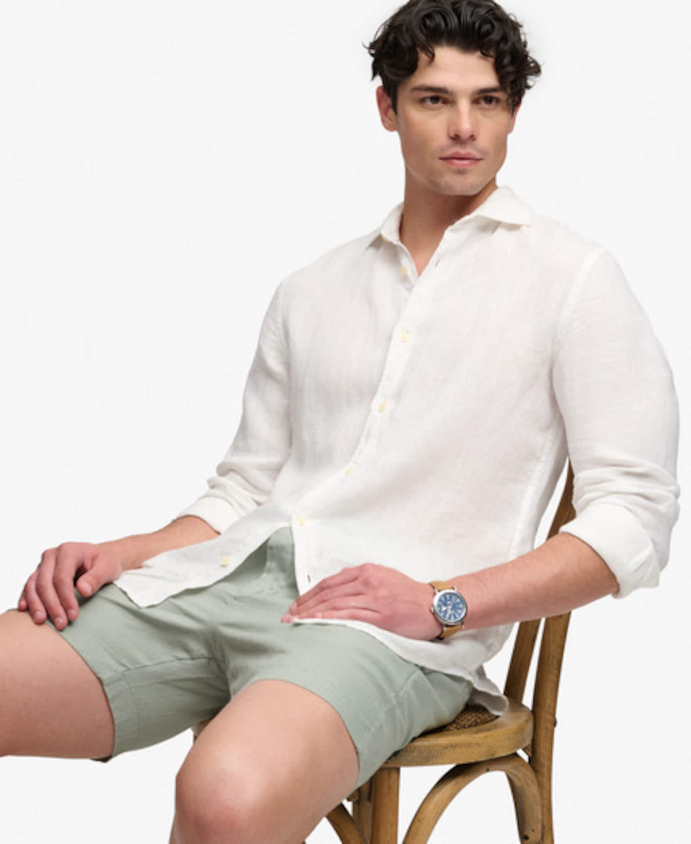 Superdry & Co Regular Broek 'Merchant Store' in Groen