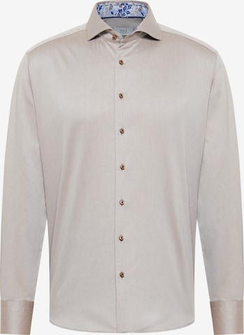 ETERNA Regular fit Business Shirt in Beige: front