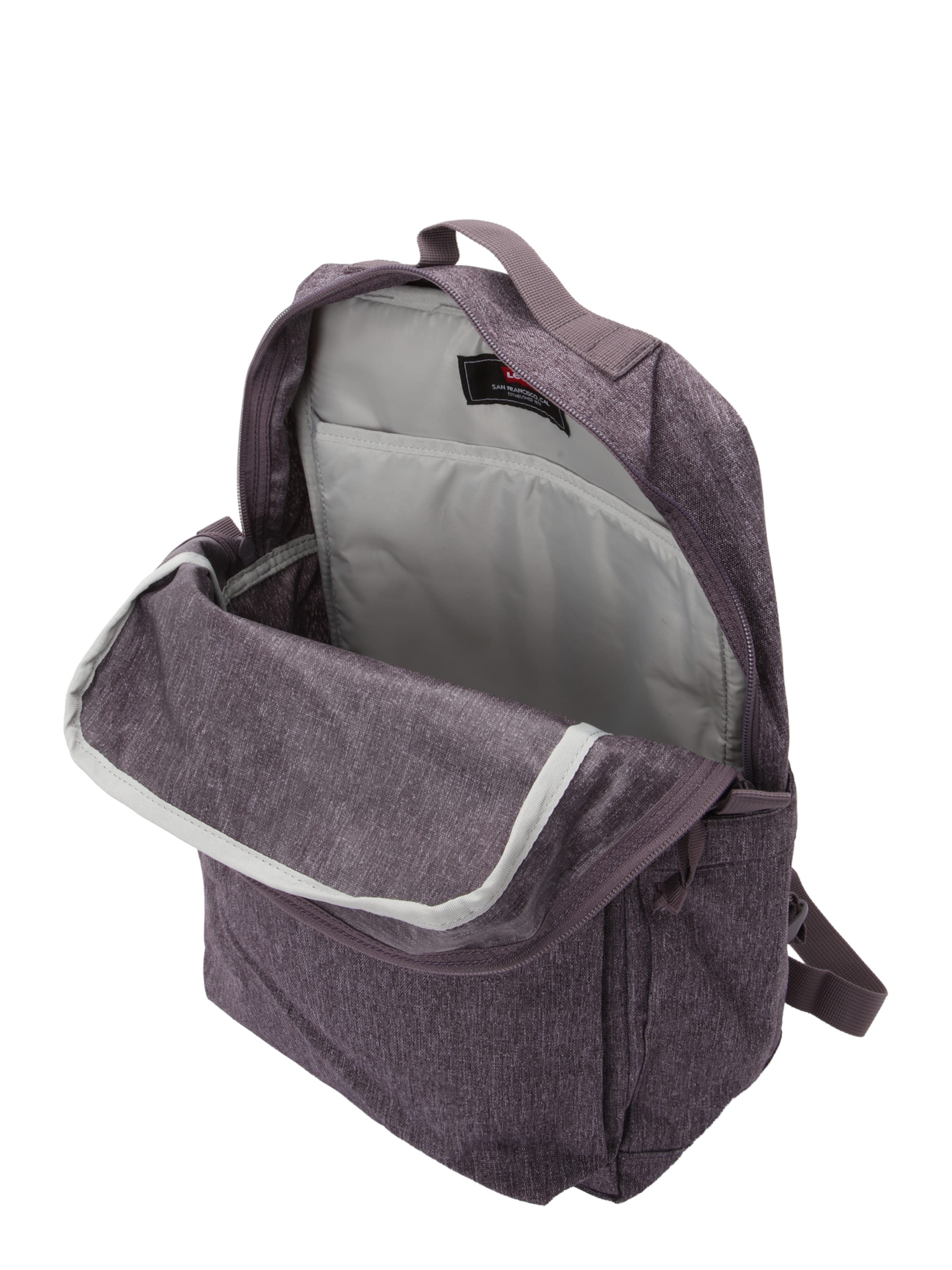 LEVI'S ® Nahrbtnik | vijolična barva: zgoraj