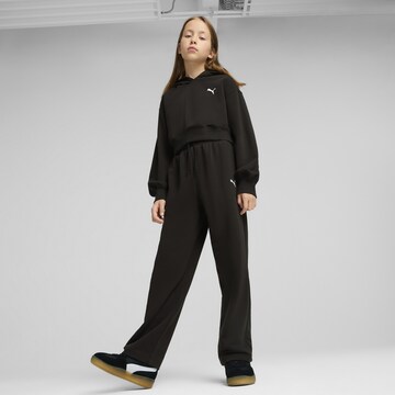 PUMA Wide leg Pants 'Essentials' in Black