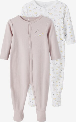 NAME IT Pajamas in Pink: front