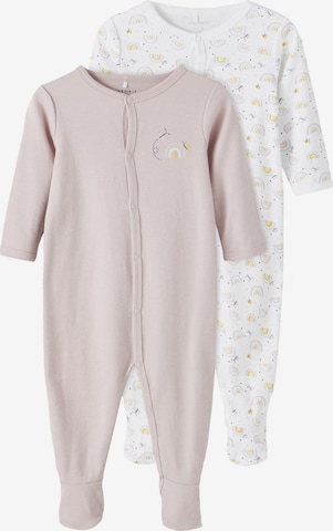 NAME IT Pajamas in Pink: front