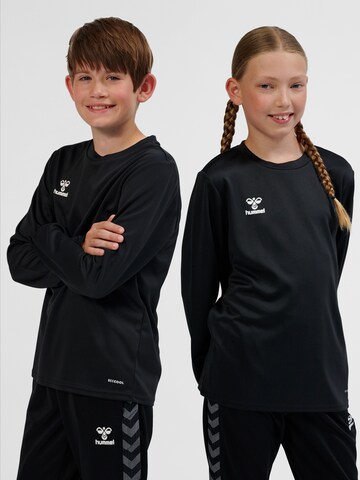 Hummel Sportsweatshirt 'Essential' in Schwarz: Vorderseite