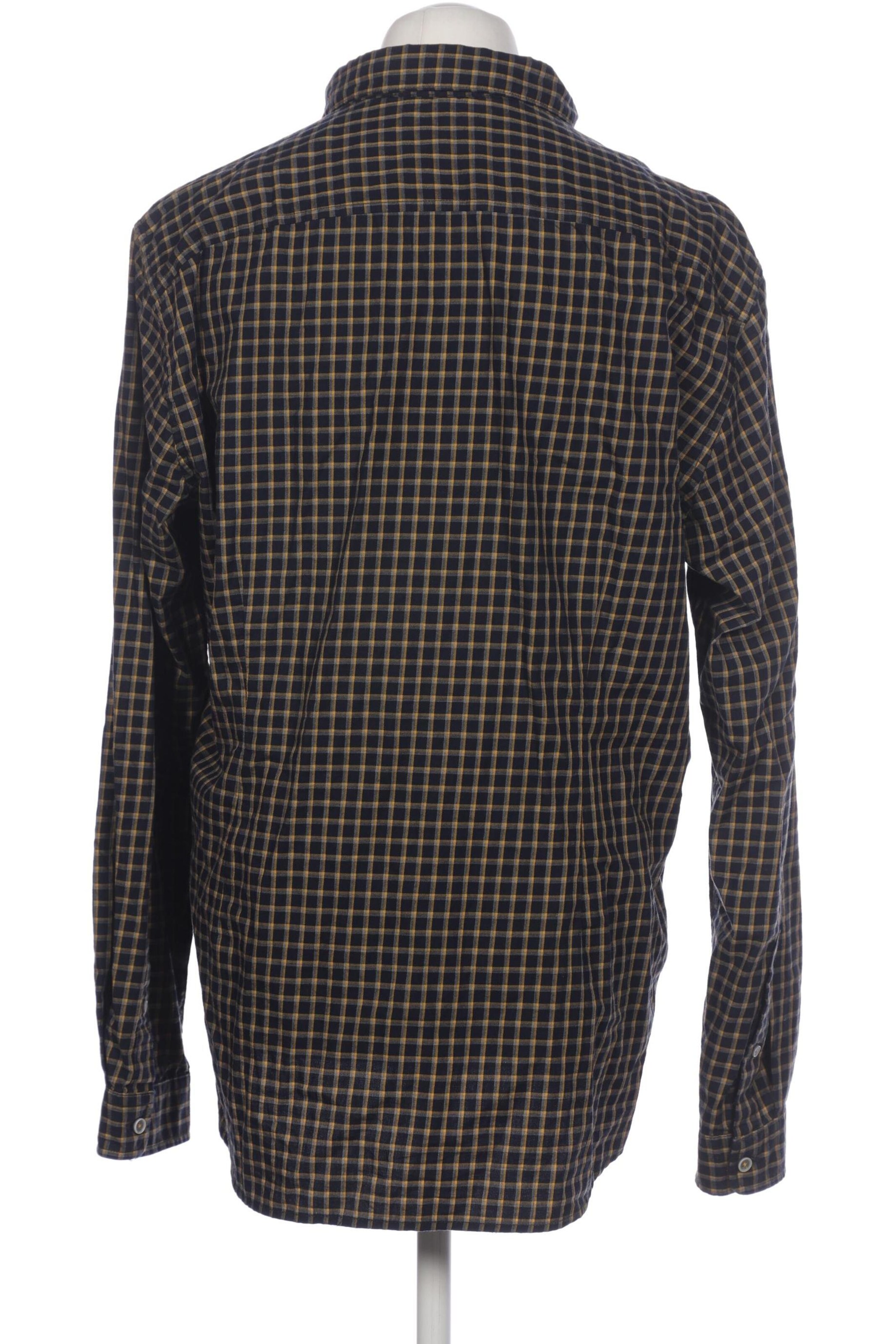 s.Oliver Button Up Shirt in XL in Blue