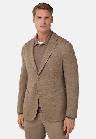 Boggi Milano Regular Fit Sakko in Beige: Vorderseite