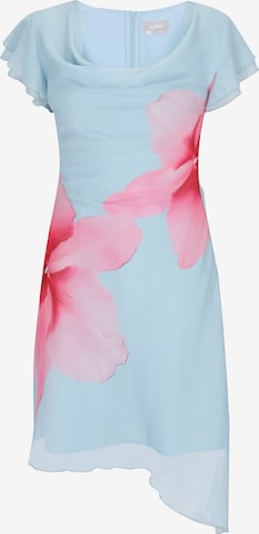 Usha - Vestido en azul: frente