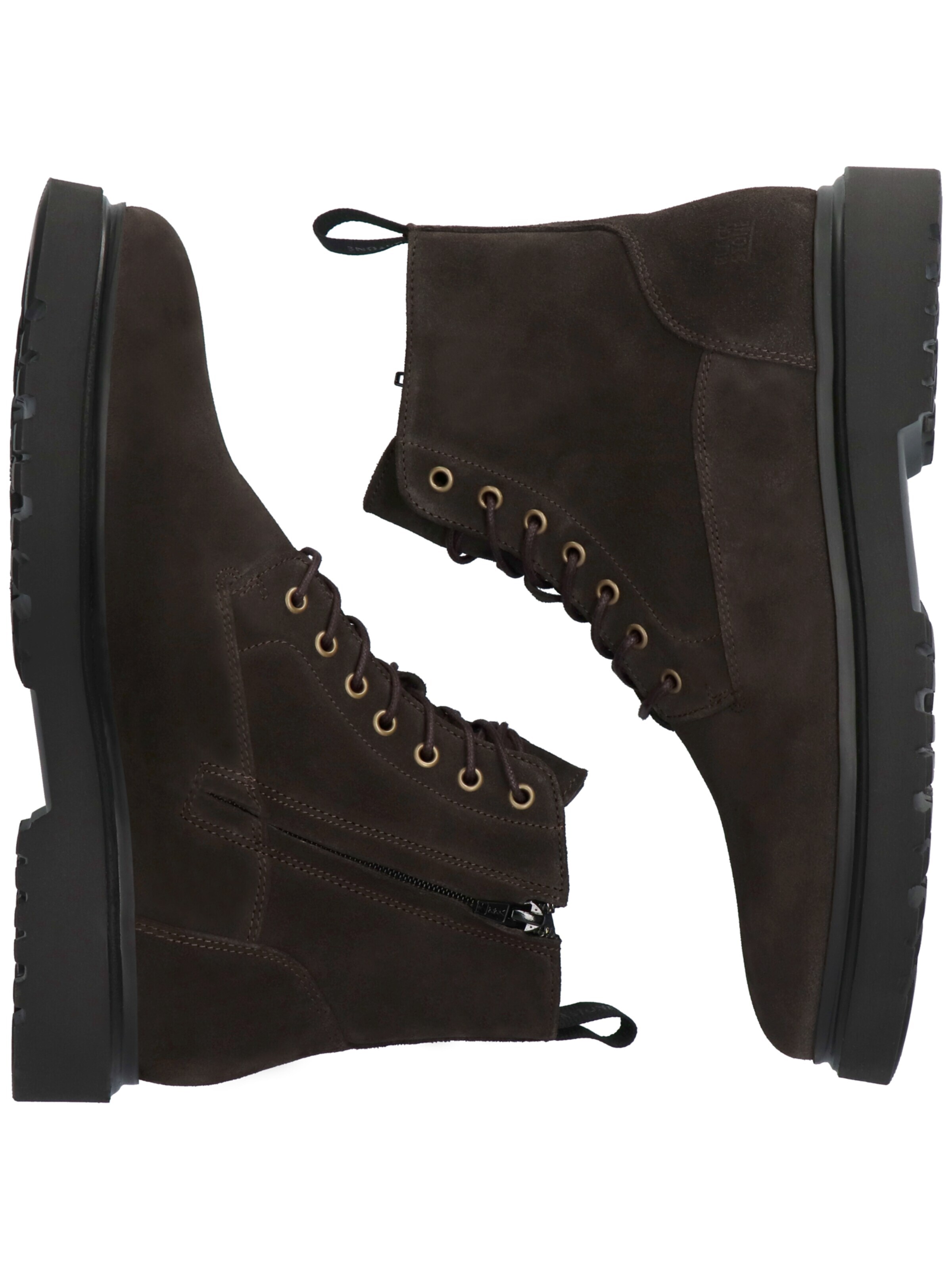 Boots stringati 'BRODY' di BLACKSTONE in marrone