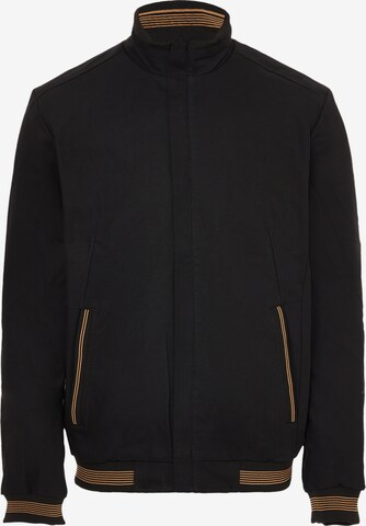 baradello Between-Season Jacket in Black: front