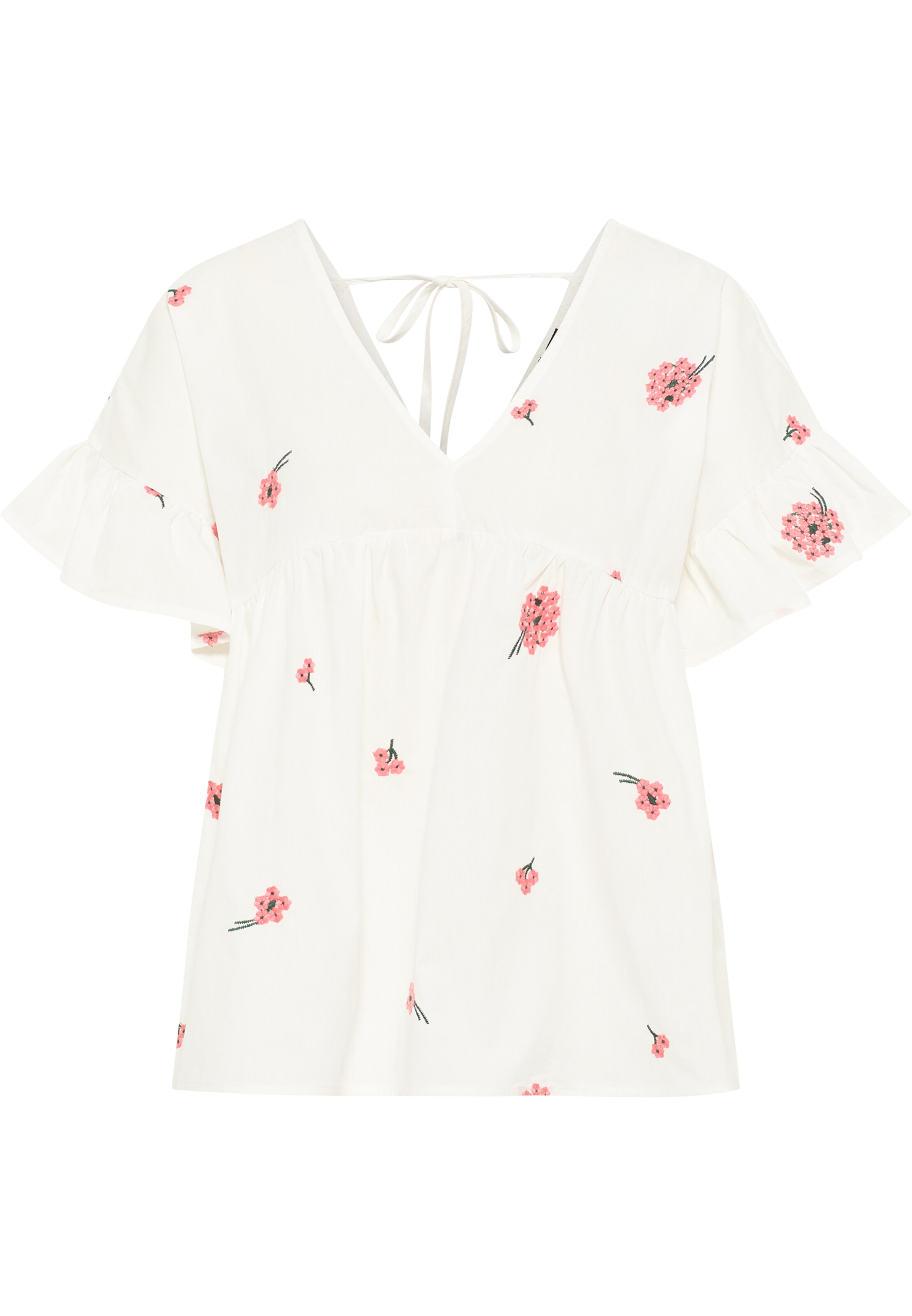 DreiMaster Vintage Блузка в Белый: спереди