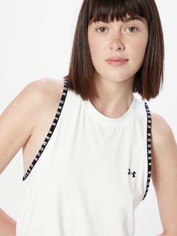 UNDER ARMOUR Sports Top 'Knockout' in White