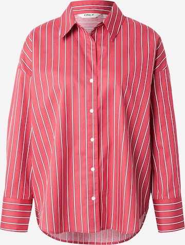 ONLY Bluse 'ONLOREGON' in Rot: Vorderseite