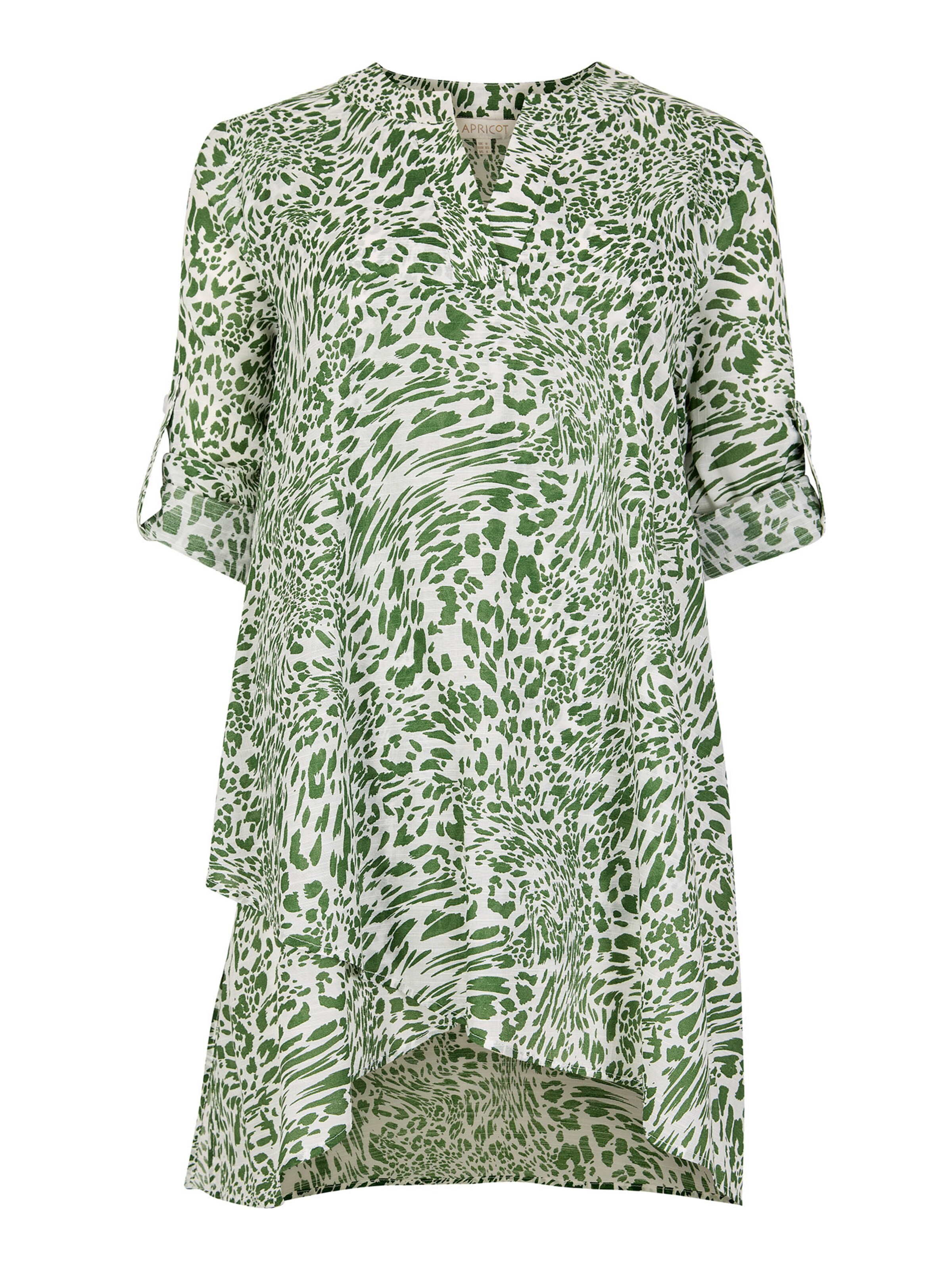 Chemisier ' ' Apricot en vert : devant