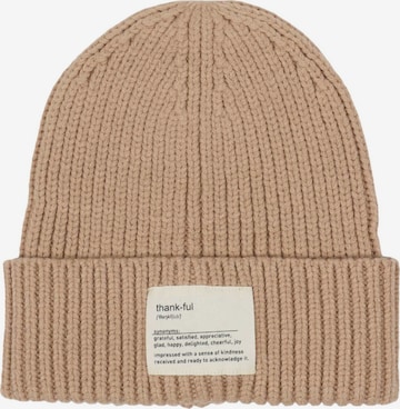 SAMAYA Mütze in Braun: Vorderseite