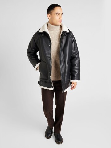 TOPMAN Between-Season Jacket in Black