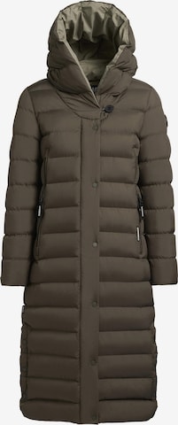 Manteau d’hiver 'Teiva2' khujo en marron : devant