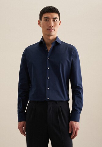 Coupe slim Chemise SEIDENSTICKER en bleu