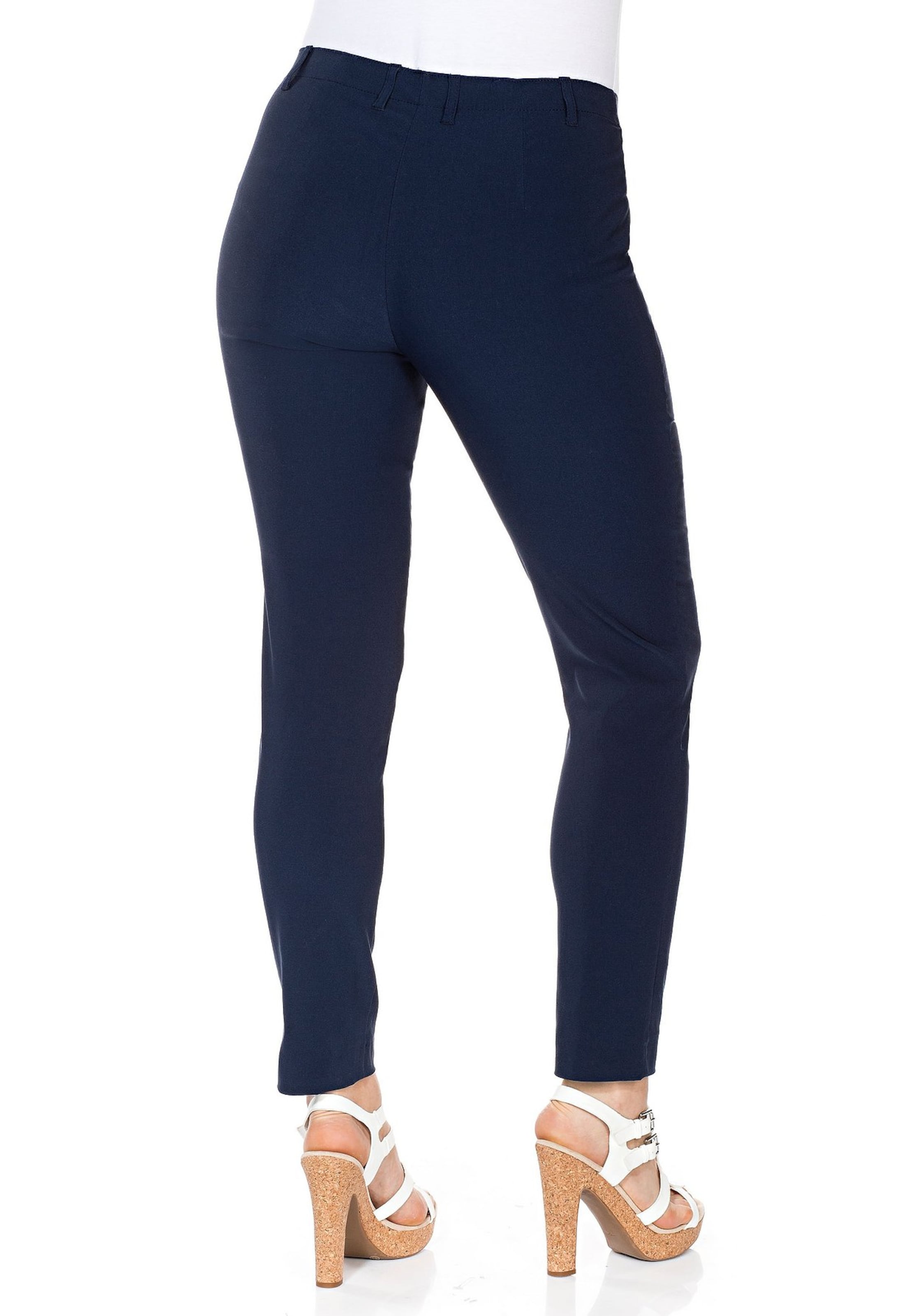 SHEEGO Slimfit Broek 'Bengalin' in Blauw