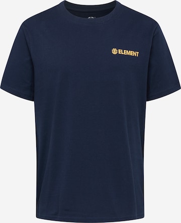 ELEMENT T-Shirt 'BLAZIN' in Blau: predná strana