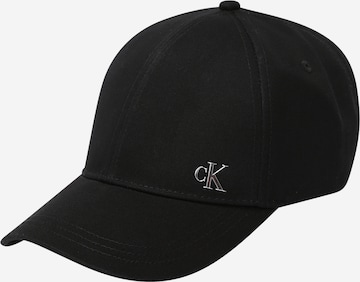 Calvin Klein Jeans Cap 'SEASONAL PATCH' in Black: front