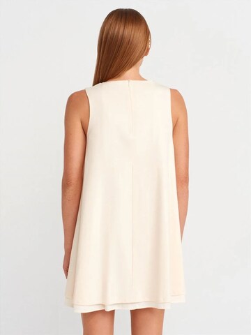 Dilvin - Vestido em bege